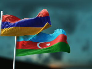 image-two-flags-of-armenia-and-azerbaijan-fluttering-in-the-wind