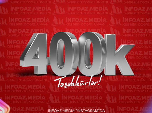 İNFOAZ.MEDİA - 400 min izləyici həddini keçdi