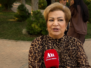 Afaq Bəşirqızının 71 yaşı qeyd edildi