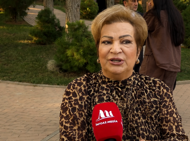 Afaq Bəşirqızının 71 yaşı qeyd edildi